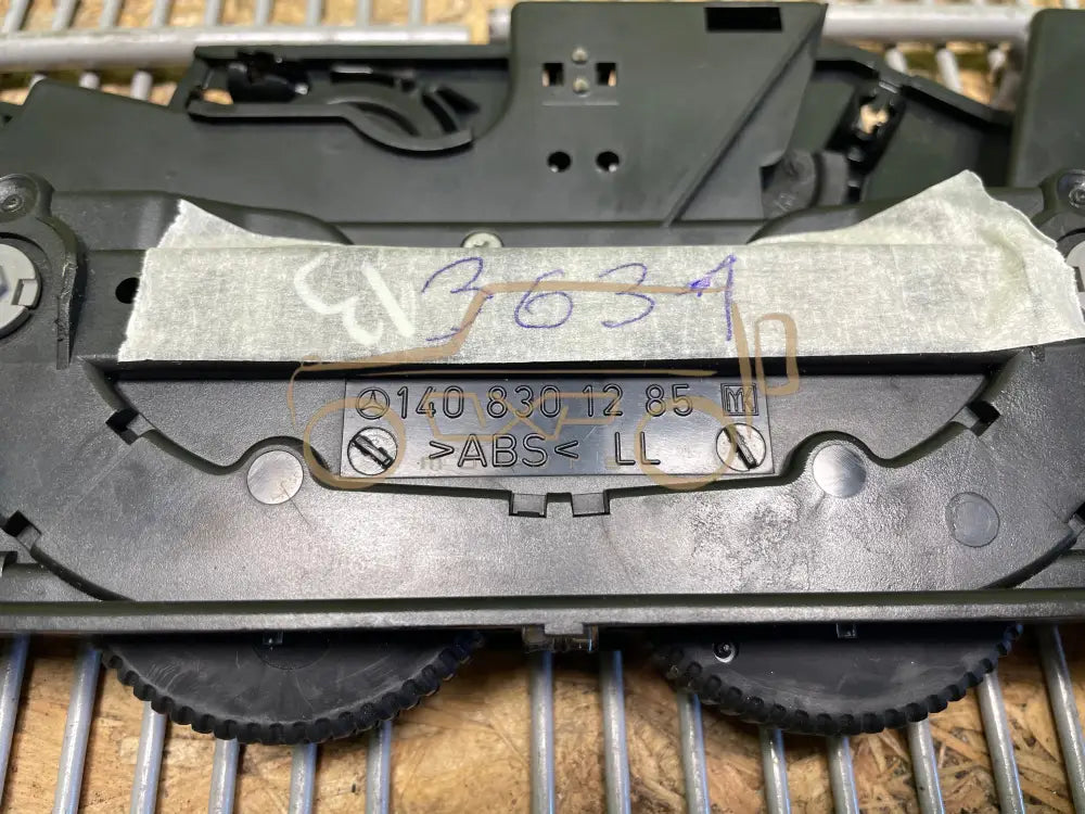 Mercedes-Benz S-Class W140 Air conditioning control - conditioner control