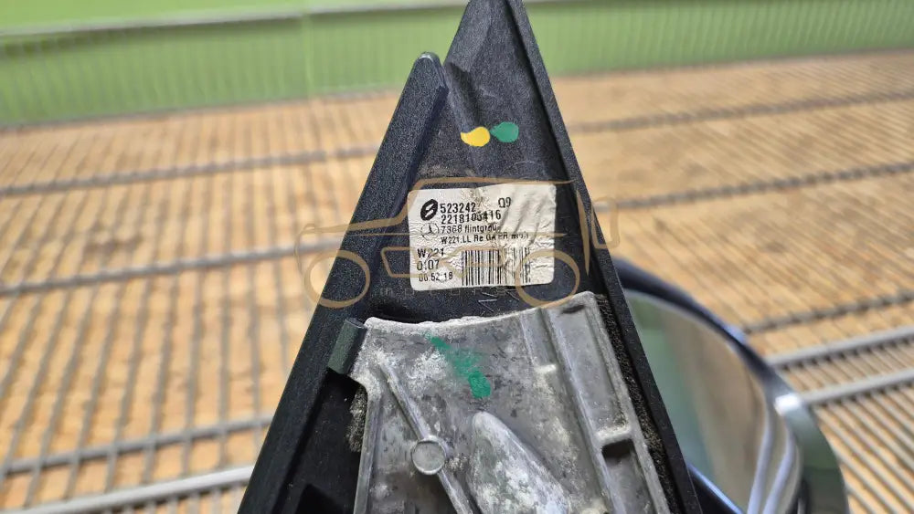 Mercedes-Benz S-Class W221 folding exterior mirror right - folding exterior mirror