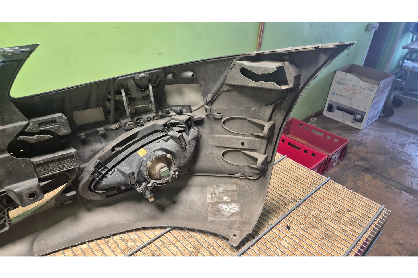 Mercedes-Benz S-Class W221 Front bumper with fog light - front bumper