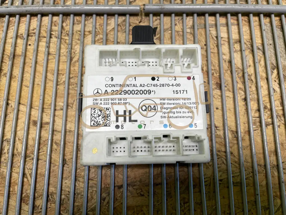 Mercedes-Benz S-Class W222 Door control unit rear left - door control unit