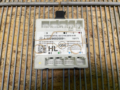 Mercedes-Benz S-Class W222 Door control unit rear left - door control unit