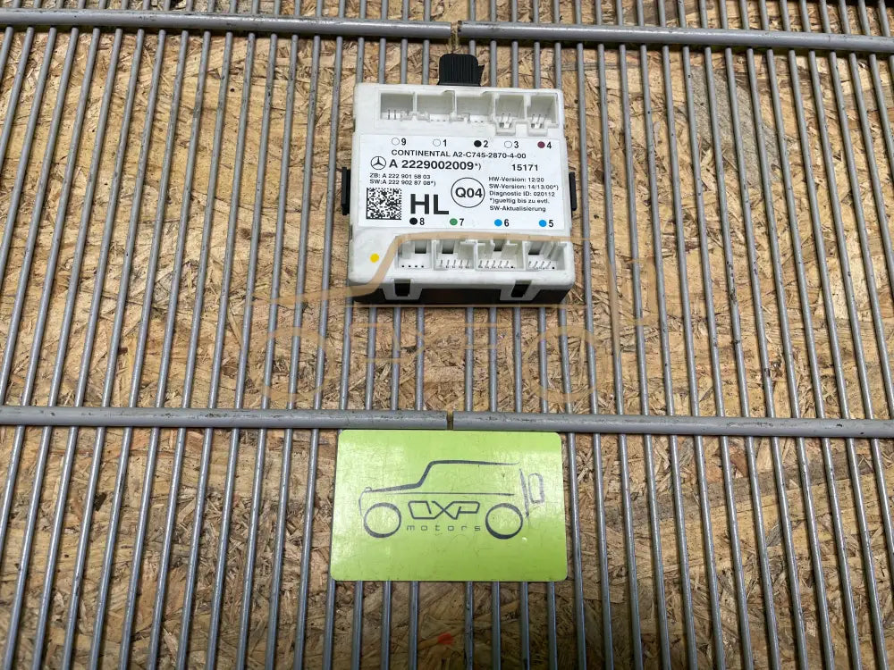 Mercedes-Benz S-Class W222 Door control unit rear left - door control unit