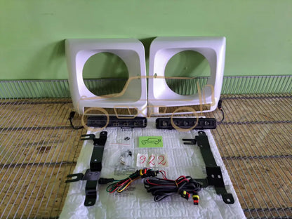 Mercedes-Class G-Class W463 NEW Headlight cover full set