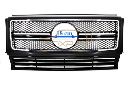 Mercedes G-Class W463 (1990-2012) G65 Design Piano Black Chrome Frame