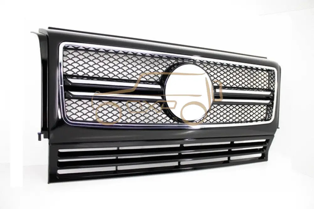 Mercedes G-Class W463 (1990-2012) G65 Design Piano Black Chrome Frame