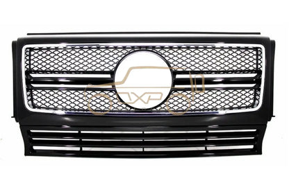 Mercedes G-Class W463 (1990-2012) G65 Design Piano Black Chrome Frame