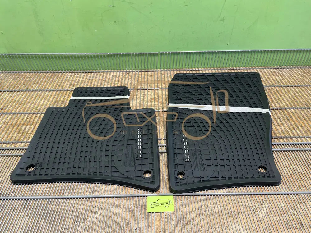 Porsche Cayenne 958 Weather Plastic Floor Mats Front Set - floor mats