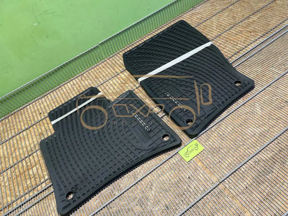 Porsche Cayenne 958 Weather Plastic Floor Mats Front Set - floor mats