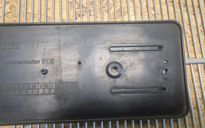 Porsche Panamera 971 license plate holder front bumper - license plate holder