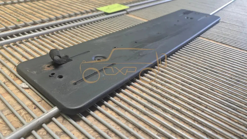 Porsche Panamera 971 license plate holder front bumper - license plate holder