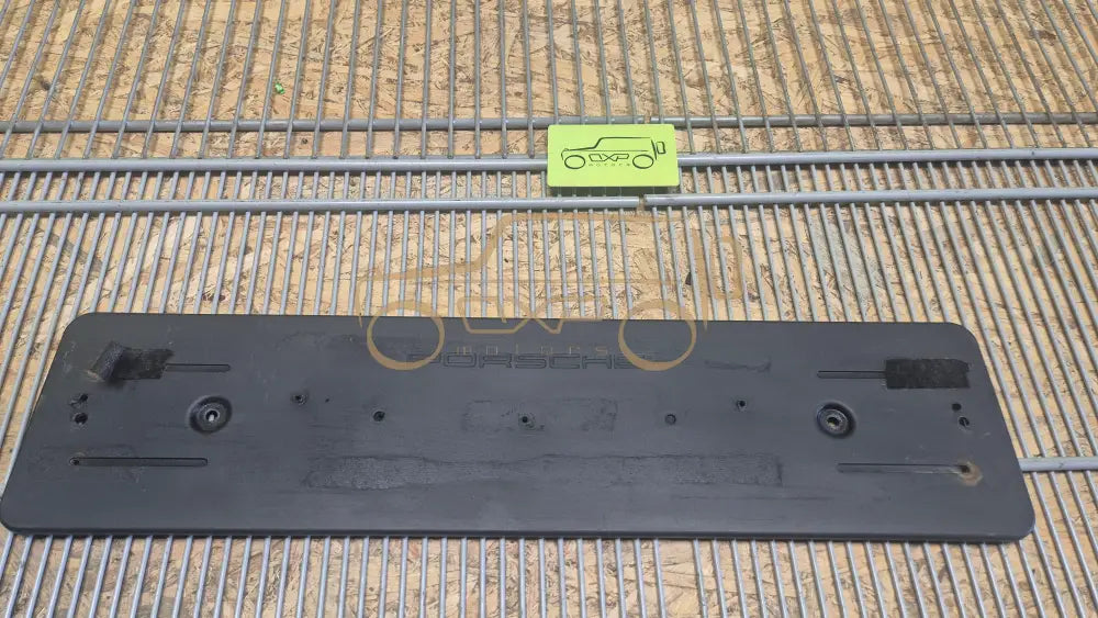 Porsche Panamera 971 license plate holder front bumper - license plate holder