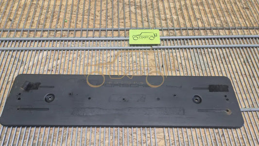 Porsche Panamera 971 license plate holder front bumper - license plate holder