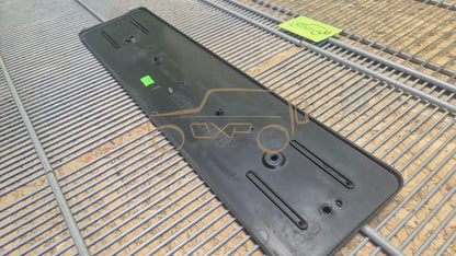 Porsche Panamera 971 license plate holder front bumper - license plate holder