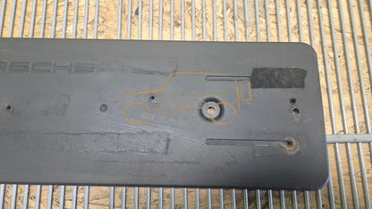 Porsche Panamera 971 license plate holder front bumper - license plate holder