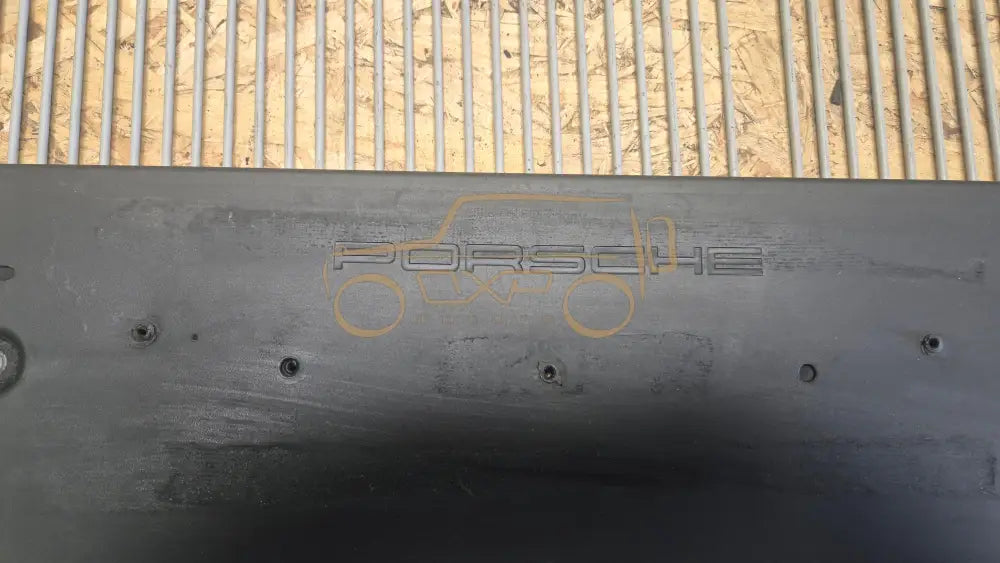 Porsche Panamera 971 license plate holder front bumper - license plate holder