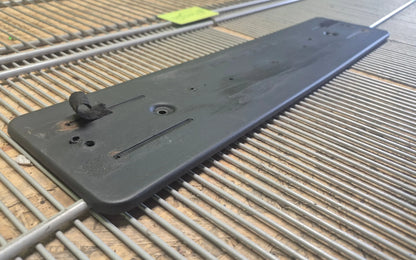 Porsche Panamera 971 license plate holder front bumper - license plate holder