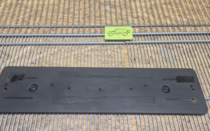 Porsche Panamera 971 license plate holder front bumper - license plate holder