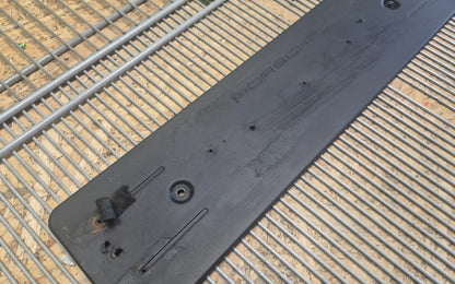 Porsche Panamera 971 license plate holder front bumper - license plate holder