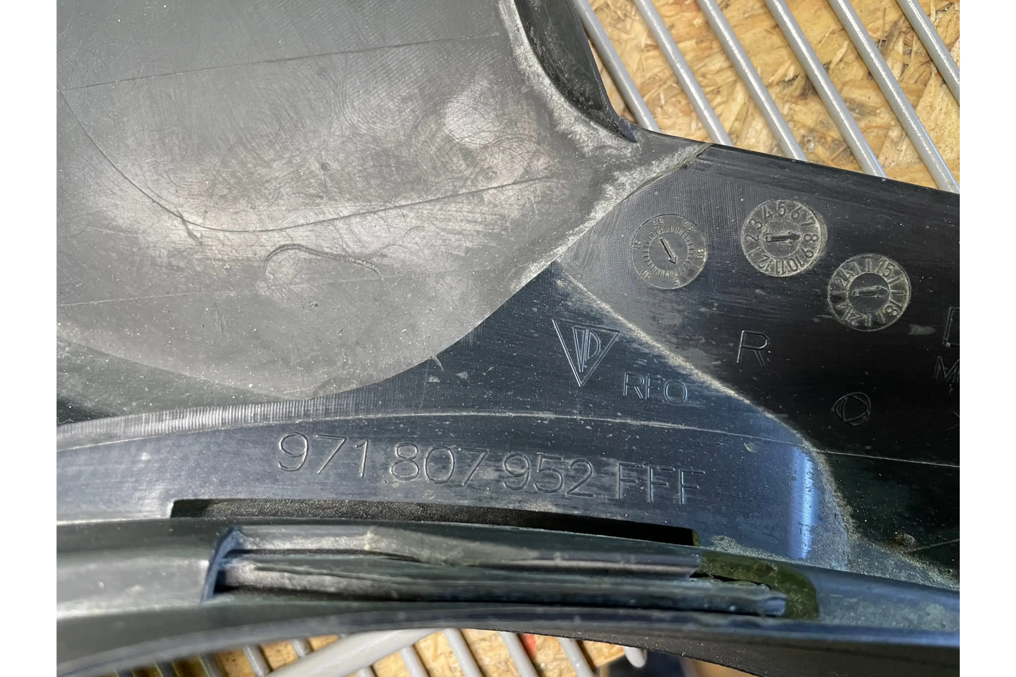 Porsche Panamera 971 Sport Rear Bumper Spoiler - diffuser