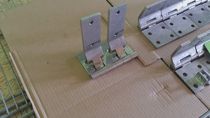 Mercedes-Benz G-Class W463 Stainless Steel Doors, Hood + Trunk Door Hinge Set 12 pcs