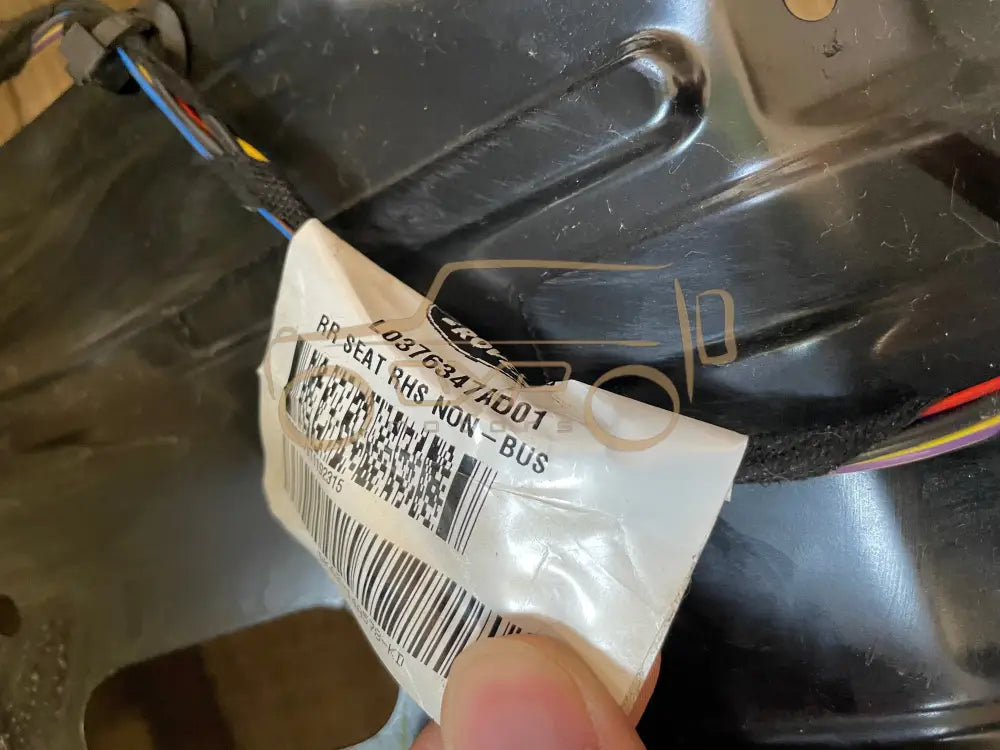 Range Rover Evoque Rear Seats Black Leather Facelift - Rear seat