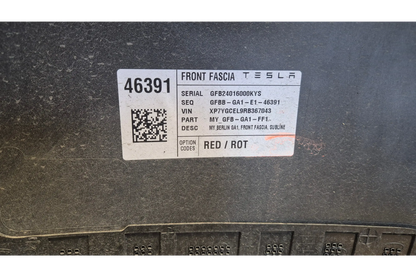 Tesla Model Y Front Bumper - front bumper